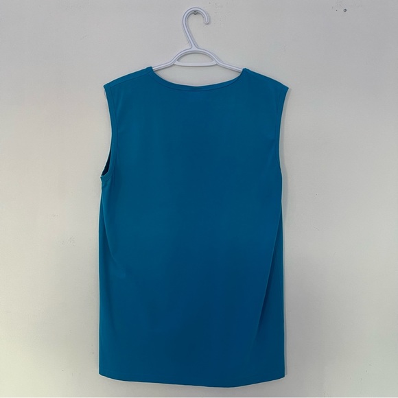 (M) Tank top blue Anchor Cuba Embroidered Marine Style - Picture 5 of 5